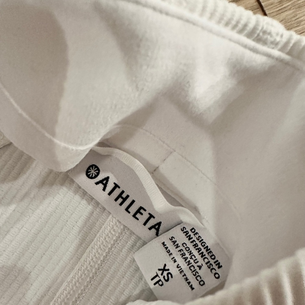 ATHLETA Ribbed White Jacket - Picture 6 of 8